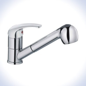 Monomando Fregadera Caño Inclinado Ducha ExtaribleRef-902